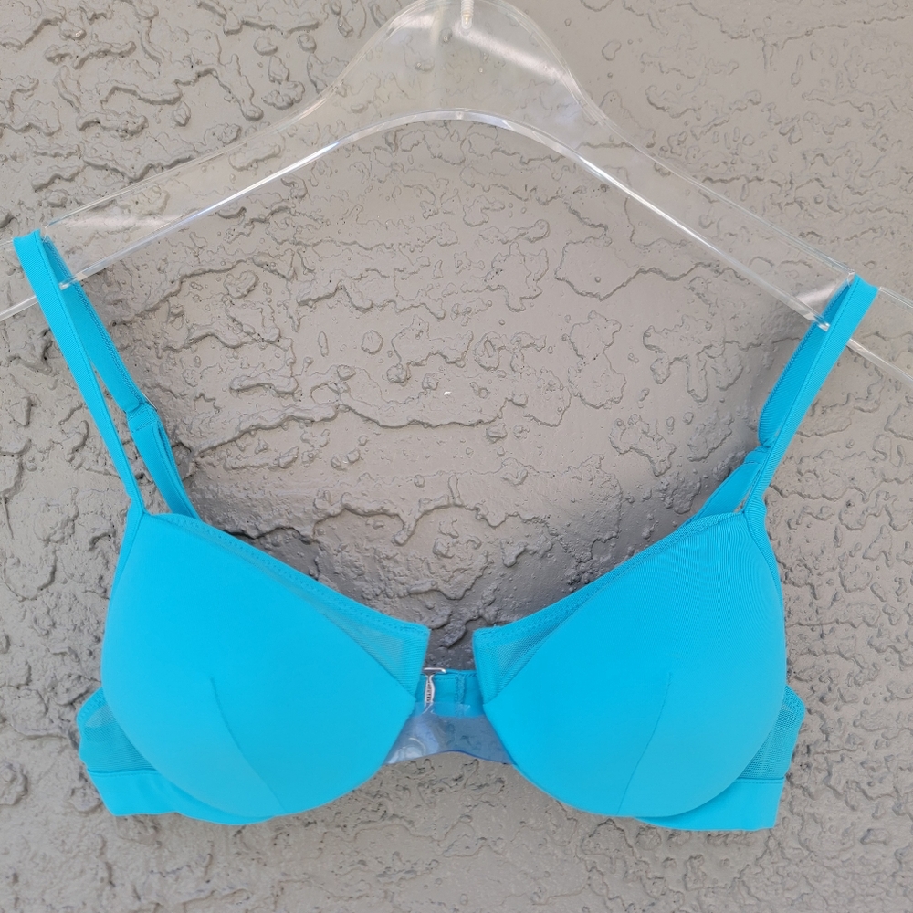 La Perla Turquoise Blue Push-Up Bikini Top